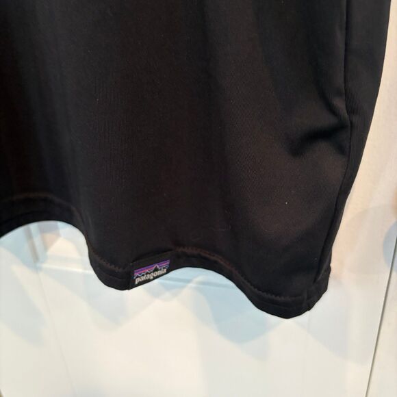Patagonia Black Daily Capilene Base Layer Short Sleeve Tee Size XL - Picture 3 of 6